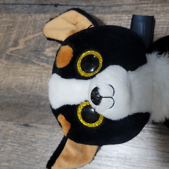 Gently Loved Ty plush dog Roscoe on tag Large 12 inches tall pet-free smoke-free - Picture 9 of 10